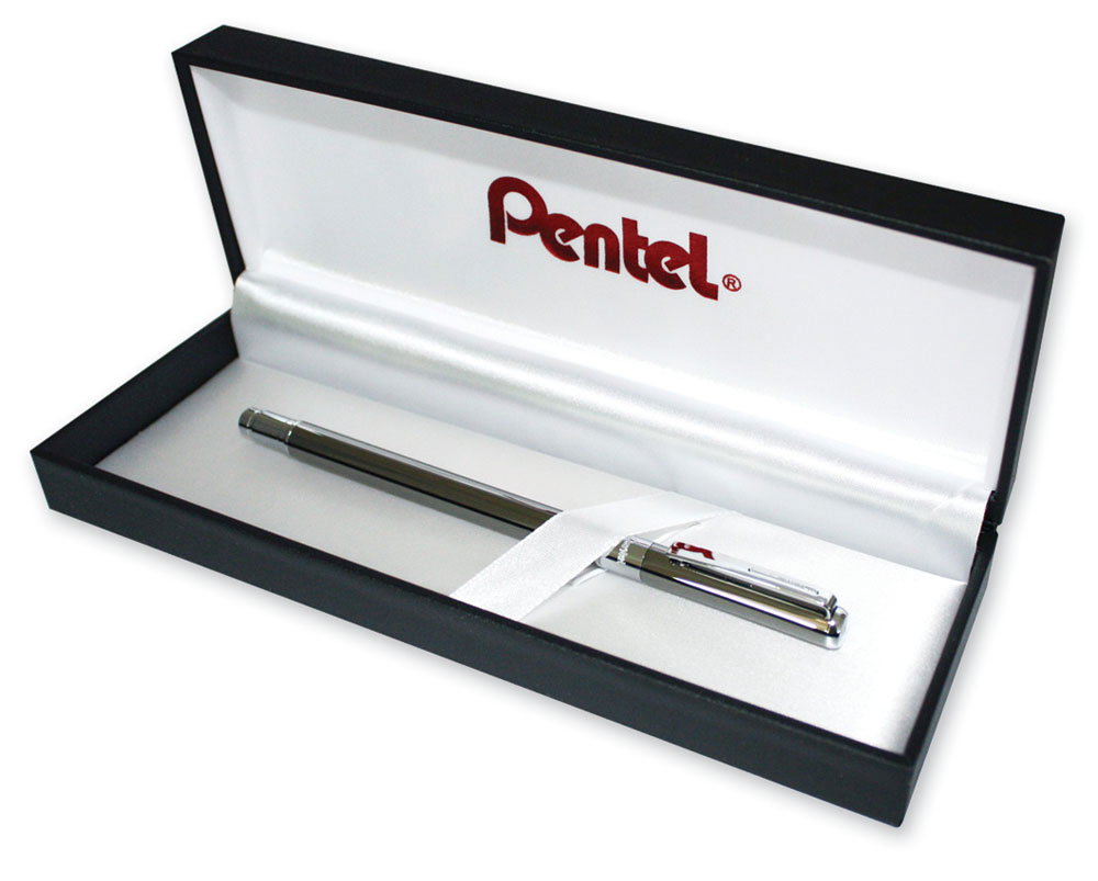 223582-EC Kutija PENTEL PREMIUM za 1-2 olovke, boja antracit PM/C041