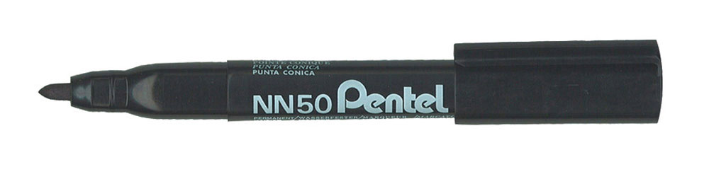 223855-EC Marker perm. PENTEL NN50-A crni okrugli vrh P12/480