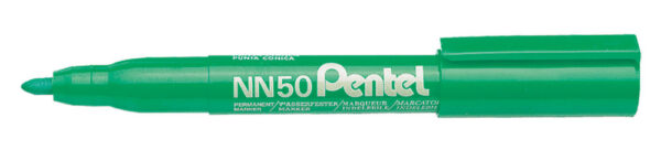 223858-EC Marker perm. PENTEL NN50-D zeleni okrugli vrh P12/480