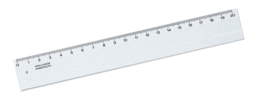 223977-EC Ravnalo 20cm prozirno 742551 K-I-N P50