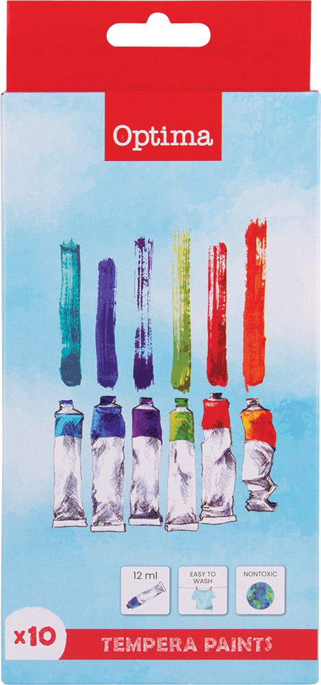 224008-EC Tempera 1/10 12ml OPTIMA alu tuba kartonska kutija 100001A P20/60