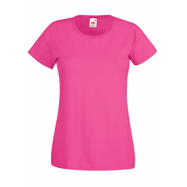 224095-EC Majica FOL T-shirt KR Lady-fit Valeuw. new 165g fuksija 2XL P72