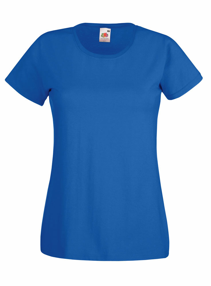 224097-EC Majica FOL T-shirt KR Lady-fit Valeuw. new 165g royal plava XL P72