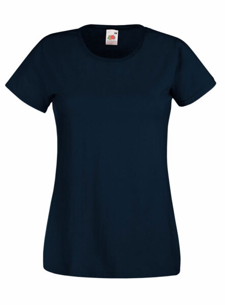 224102-EC Majica FOL T-shirt KR Lady-fit Valeuw. new 165g t.plava XL P72