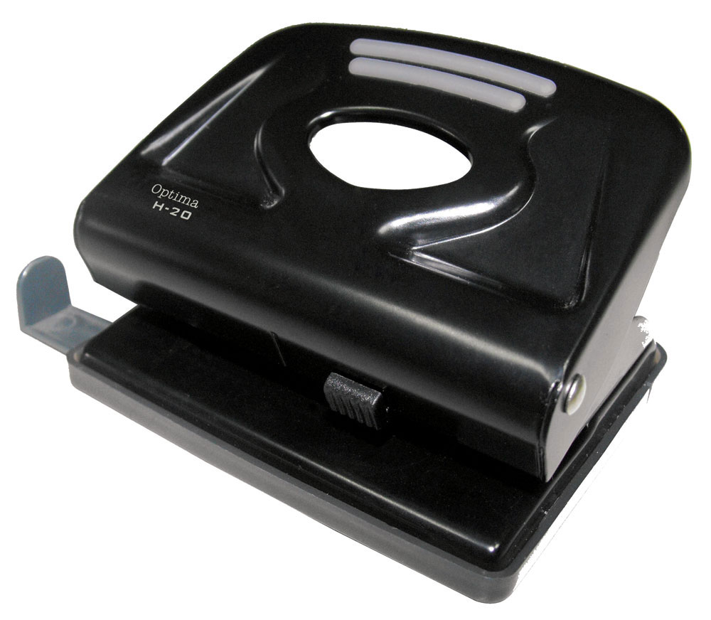 224252-EC Bušilica OPTIMA 20 listova H-20 crna 22161 P12/48