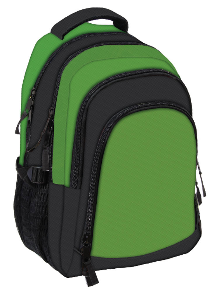 224439-EC Ruksak Bal-Joy zeleno/crni 32x47x20cm P1/10