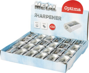 225220-EC Šiljilo metalno 1 rupa koso OPTIMA display 24/1 100043 P24/96/384