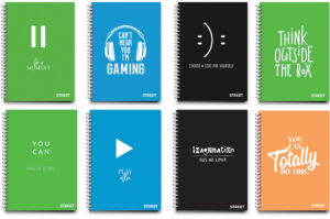 225413-EC Bilježnica spiralna A4/D 70L Street NEON 61156 P8/24