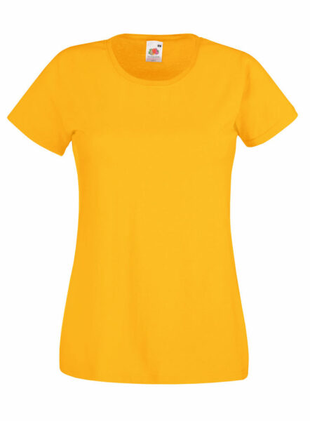 225593-EC Majica FOL T-shirt KR Lady-fit Valeuw. new 165g žuta sun S P72