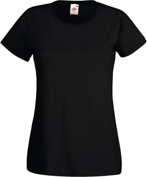 225617-EC Majica FOL T-shirt KR Lady-fit Valeuw. new 165g crna XS P72