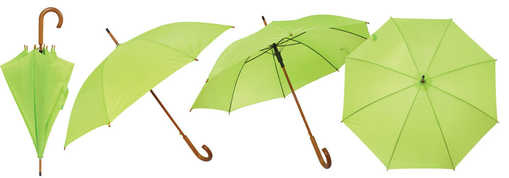225660-EC Kišobran Zeus 86226/SZ drv.drška limeta zeleni, 105cm,autom.P12/60