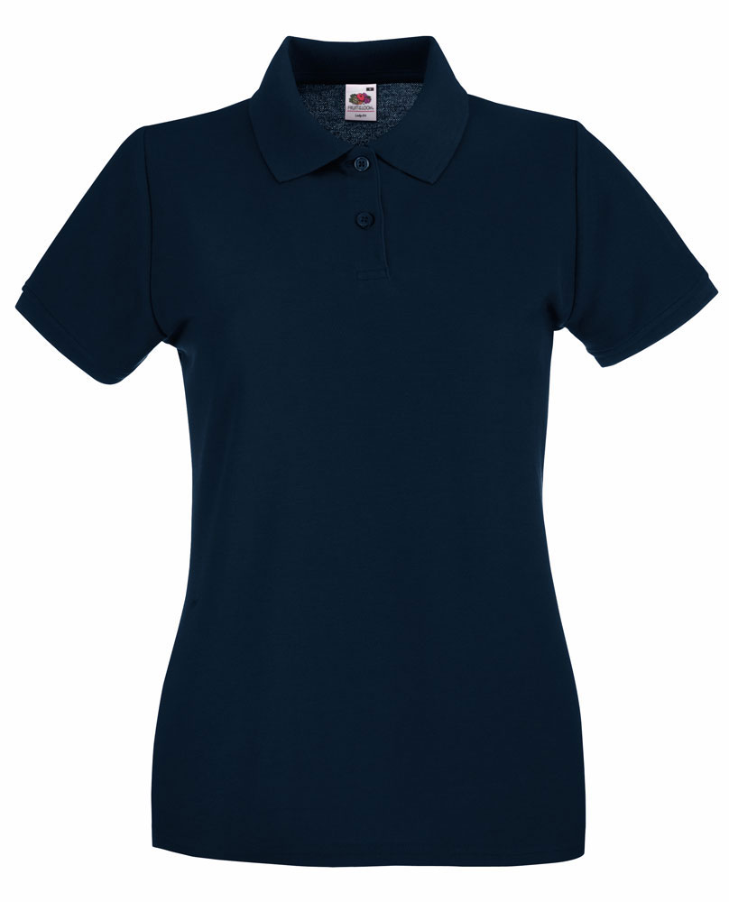 225774-EC Majica FOL Polo ženska Lady-fit Premium KR t.plava XL P36