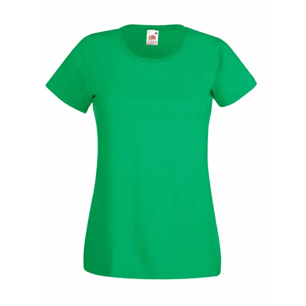 226062-EC Majica FOL T-shirt KR Lady-fit Valeuw. new 165g zelena Kelly M P72