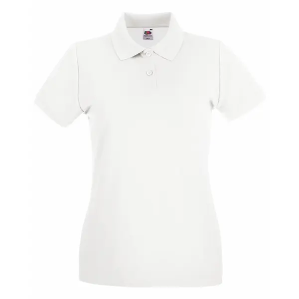 226129-EC Majica FOL Polo ženska Lady-fit Premium KR bijela L P36