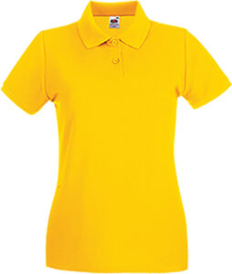 226703-EC Majica FOL Polo ženska Lady-fit Premium žuta S P36 NETTO