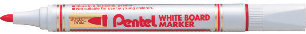 226729-EC Marker za ploču PENTEL MW85-B crveni okrugli vrh P12/576