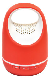 226795-EC Zvučnik Dreamy BT prijenosni 6x6x9 cm crveni P1/50
