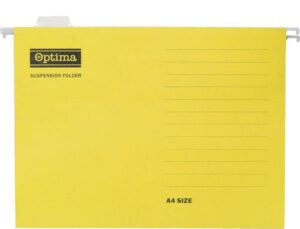 226859-EC Mapa viseća A4 OPTIMA žuta 22463 P25/200