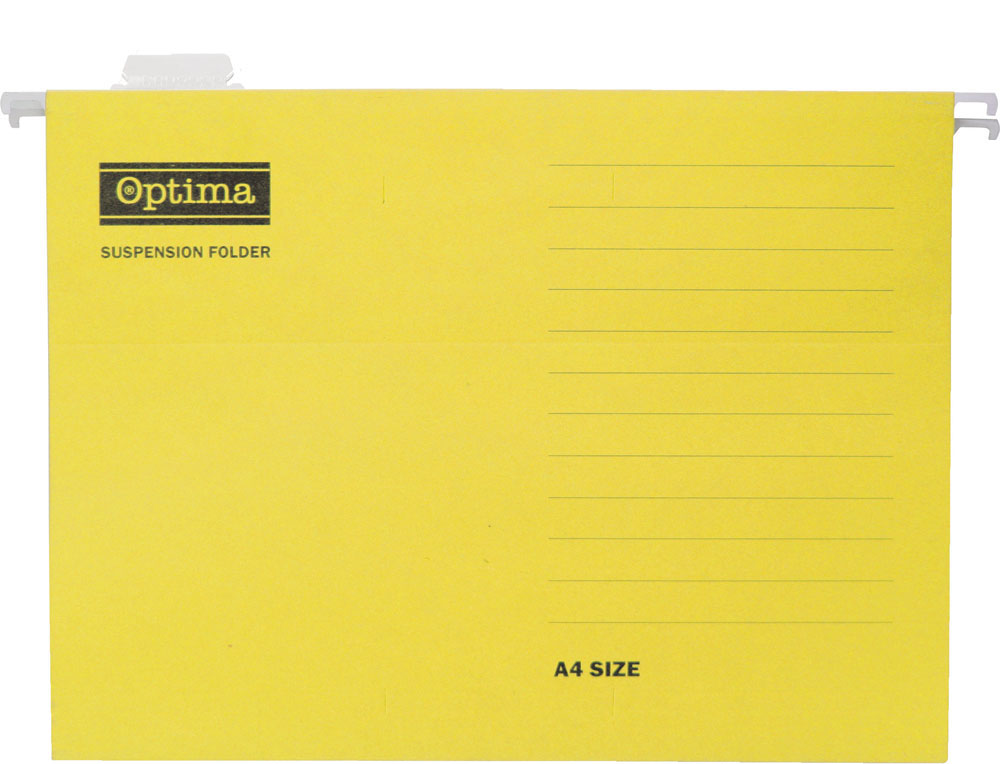 226859-EC Mapa viseća A4 OPTIMA žuta 22463 P25/200