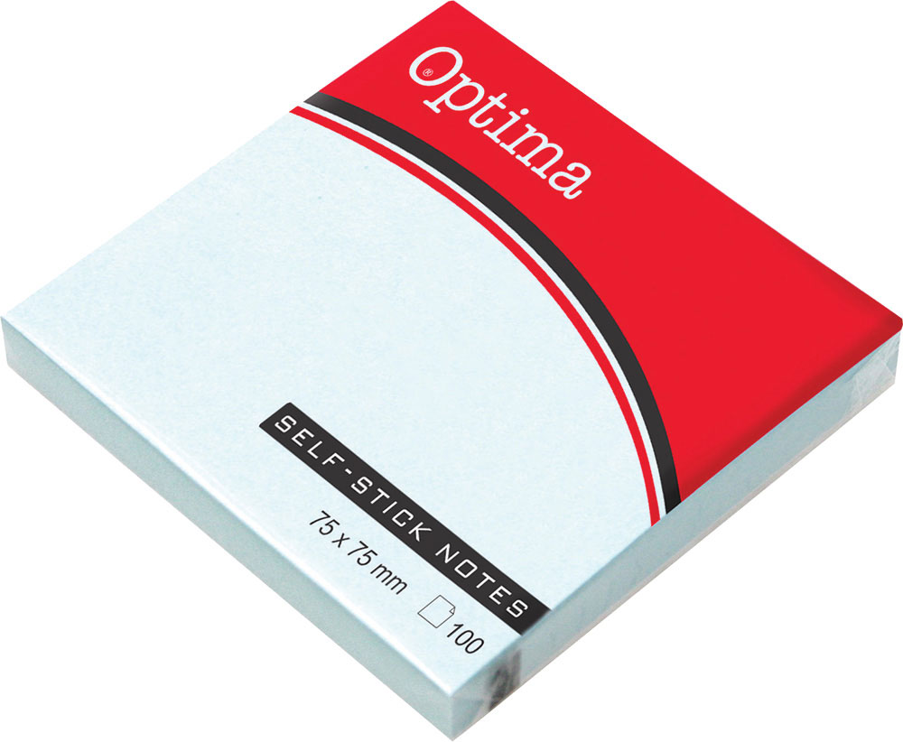 226867-EC Blok samoljepivi 76x76 pastel plavi OPTIMA 100L 22917 P12/216