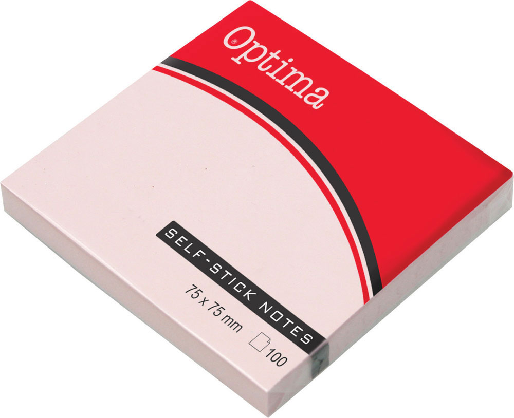 226868-EC Blok samoljepivi 76x76 pastel roza OPTIMA 100L 22919 P12/216