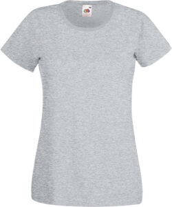 227004-EC Majica FOL T-shirt KR Lady-fit Valeuw. new 165g siva XS P72