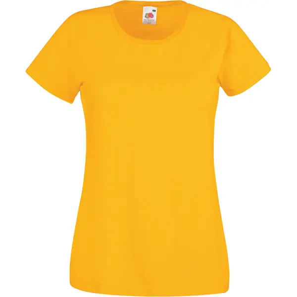 227068-EC Majica FOL T-shirt KR Lady-fit Valeuw. new 165g žuta sun 2XL P72