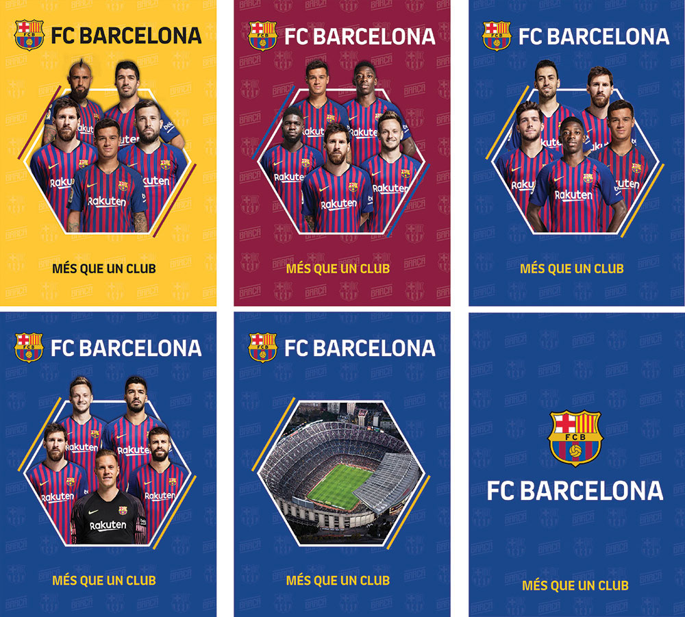 227288-EC Bilježnica A4/B Barcelona 54L 62452 P10/60 NETTO