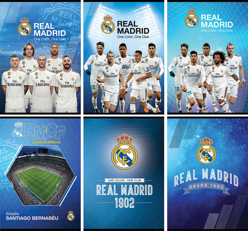 227290-EC Bilježnica A4/K Real Madrid 54L 62631 P10/60 NETTO