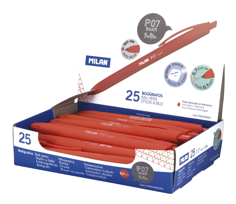 227467-EC Ol.kem. MILAN P07 TOUCH crvena P25/300/1200