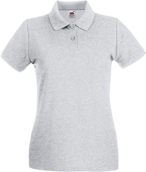 227534-EC Majica FOL Polo ženska Lady-fit Premium KR siva M P36
