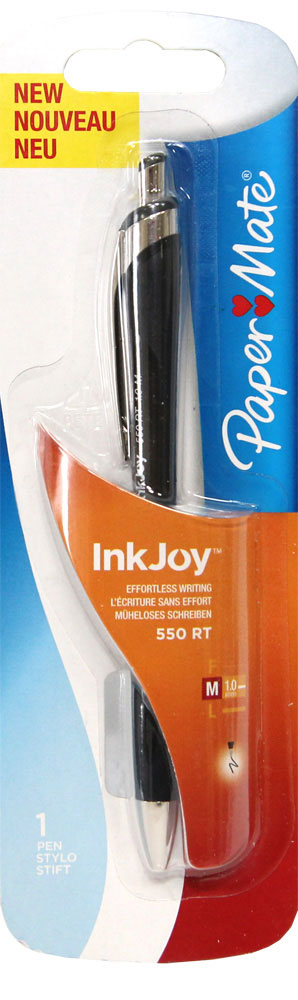 227576-EC Ol.kem. PAPER MATE INKJOY 550 RT 1/1 CRNA blister 1842242 P12 NETTO
