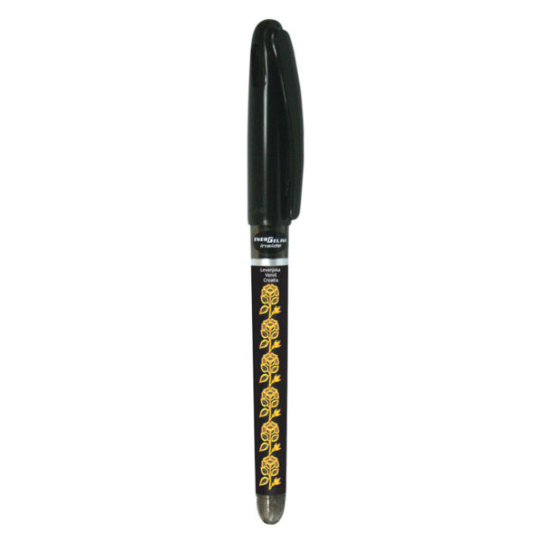 227639-EC Gel pen 0,7 PENTEL EnerGel Tradio Ethno Croatia Levanjska Varoš crna
