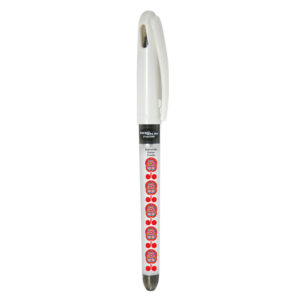 227647-EC Gel pen 0,7 PENTEL EnerGel Tradio Ethno Croatia Podravina bijela