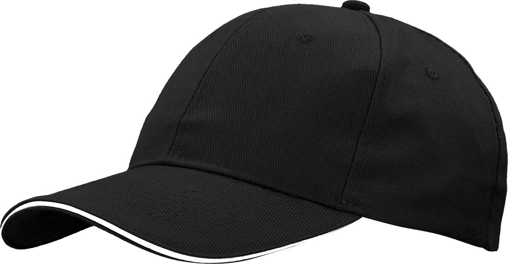 227960-EC Kapa SANDWICH 6 bruš.pam.crna/bijela, kopča P50/200