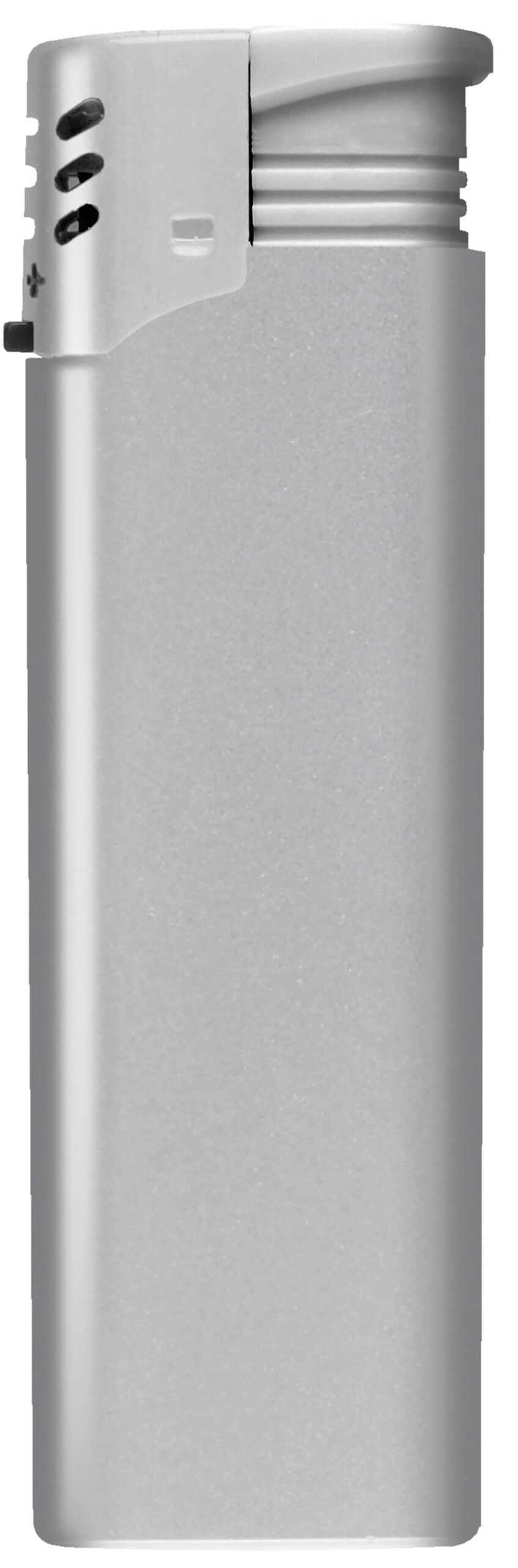 228523-EC Upaljač Atomic F2 Turbo srebrni 3770508 mat P50/1000