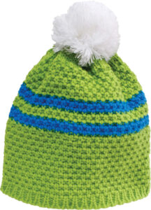 228669-EC Kapa FLAKE pletena zeleno/plavo/bijela 83487 P1