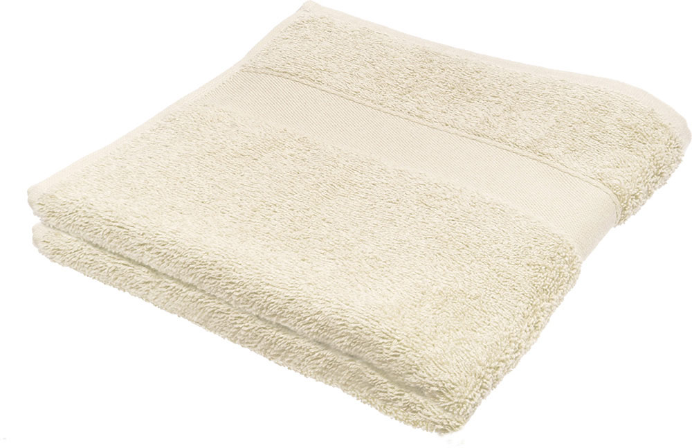 228670-EC Ručnik Bordura 50x100 cm bež 450gsm P1/36