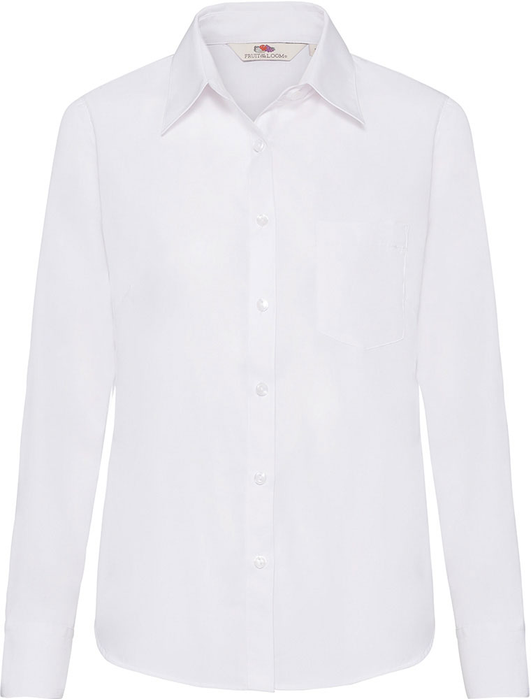 229173-EC Košulja FOL DR 135g Lady fit Poplin Shirt bijela XS P12 NETTO