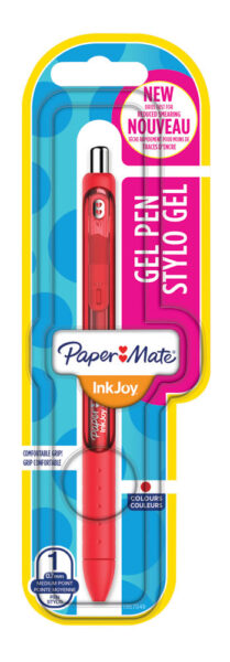 229562-EC Gel pen 0,7 PAPER MATE InkJoy Gel crveni 1960734 bls  P12 NETTO