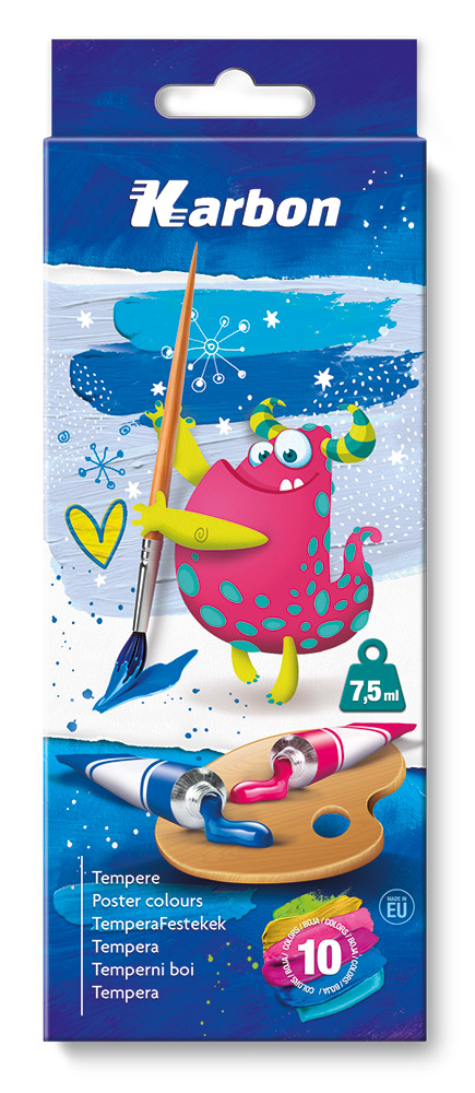 230183-EC Tempera 10/1 7,5ml KARBON alu tuba kartonska kutija P56
