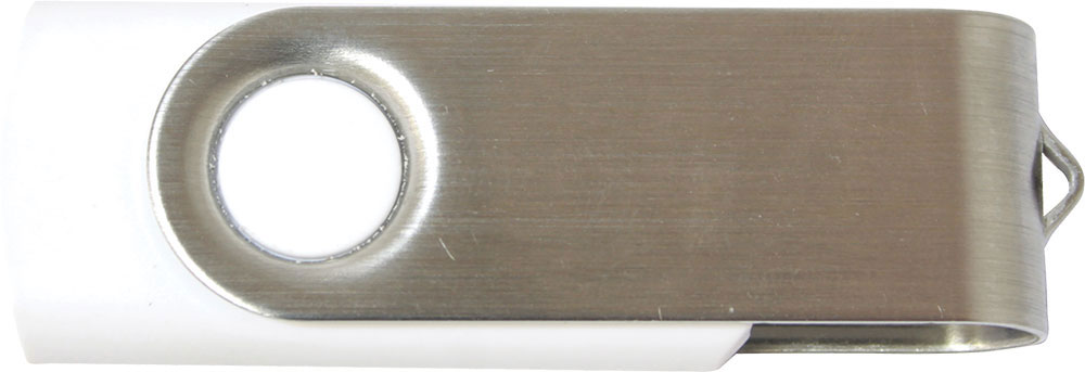 230310-EC Memori stick USB 16GB Twister bijeli, kartonska kutijica P1/500