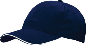 230321-EC Kapa SANDWICH 6 bruš.pam.t.plava s bijelim, kopča 86117 P50/200