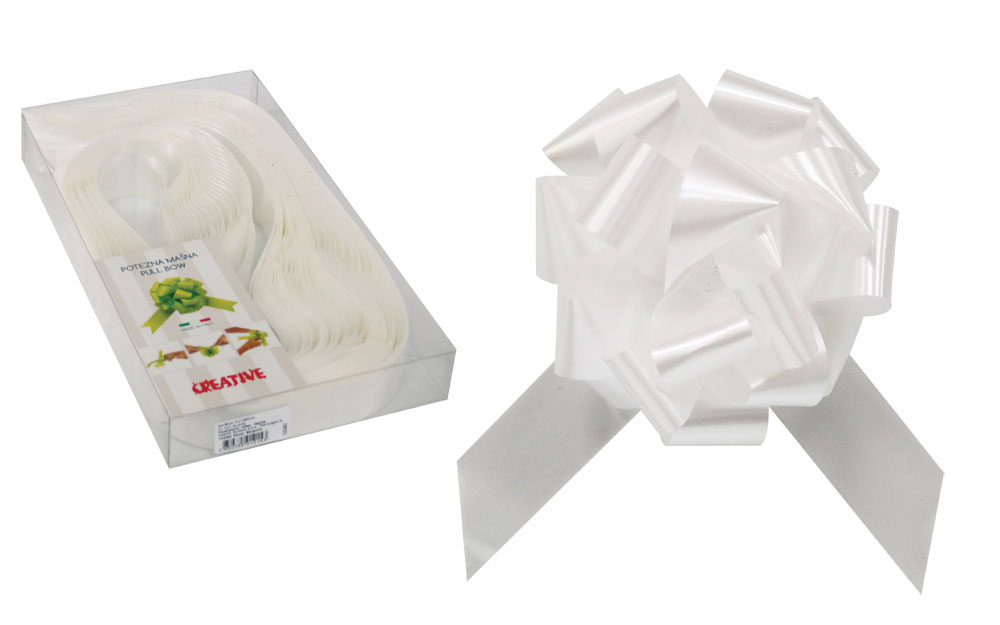 230323-EC Mašna potezna 31mm mat bijela 30 kom u pvc kutiji P30/300