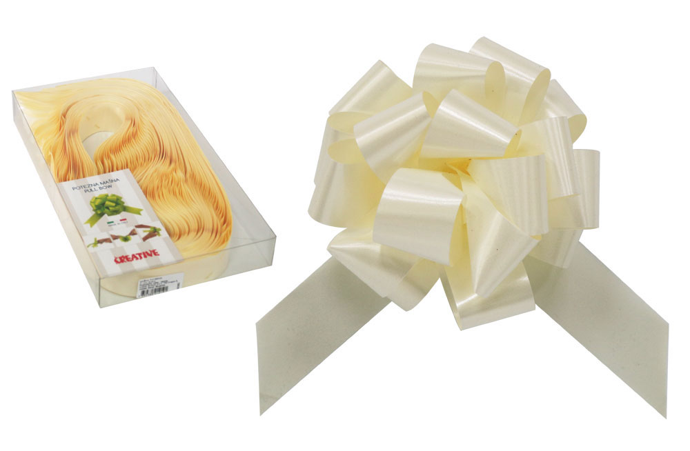 230325-EC Mašna potezna 31mm mat krem 30 kom u pvc kutiji P30/300