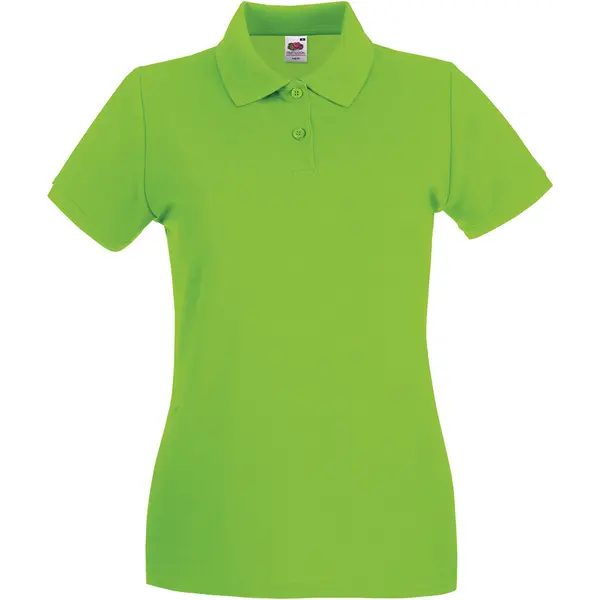 230438-EC Majica FOL Polo ženska Lady-fit Premium KR zelena limeta S P36 NETTO