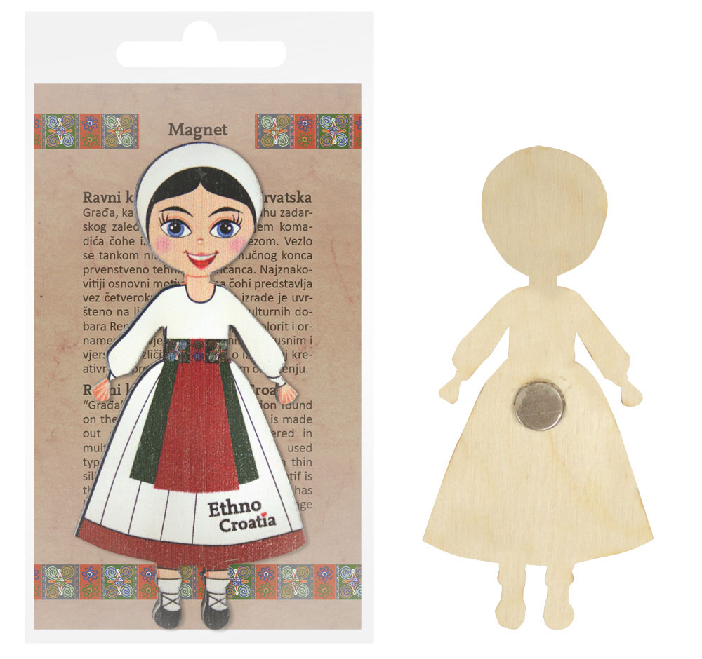 230503-EC Magnet drveni Ethno Croatia Ravni Kotari P6/60