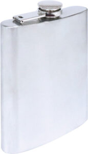 231237-EC Pljoska Brandy 237ml srebrna, nehrđajući čelik P1/100