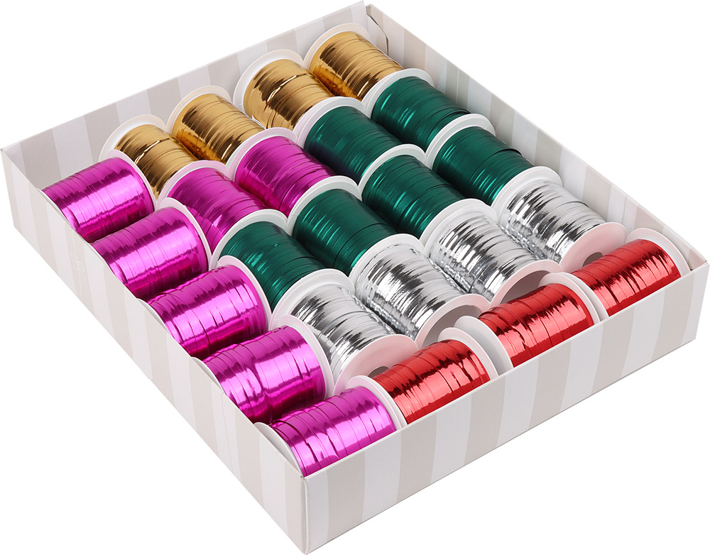 231254-EC Traka 5mmX15m, metalik,6 boja  u kutiji od 25 komada P25/500