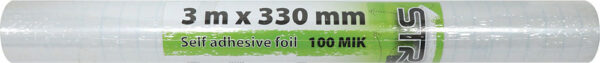 231278-EC Omotna folija PVC samoljep.PROZIRNA 33cmx3m 100mic STREET 59892 P36